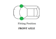Cargar imagen en el visor de la galería, front-stabiliser-anti-roll-bar-drop-links-for-jaguar-x-type-1117698-1127646-5x433b438aa-c2s26883-c2s3248-c2s39552
