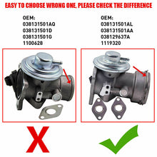 Lade das Bild in den Galerie-Viewer, egr-valve-for-vw-038131501aa-038131501al-1m219d475aa-1461304-1212966-1119320-038131501j-ym219d475aa-038129637l-038129637a-03812937l-6m219d475aa