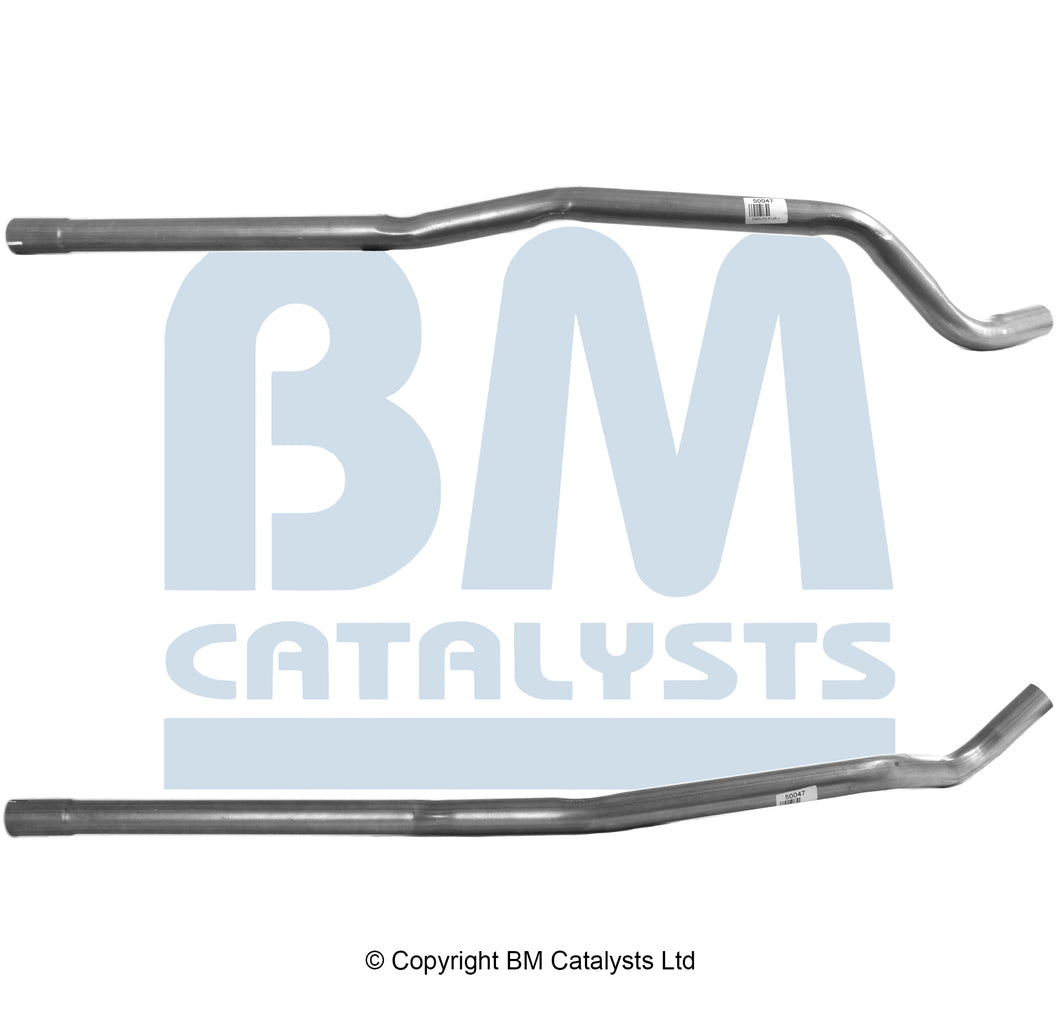 BM Catalysts BM50047 Centre Exhaust Pipe For Opel Vauxhall Corsa 1.7 DTI 16V