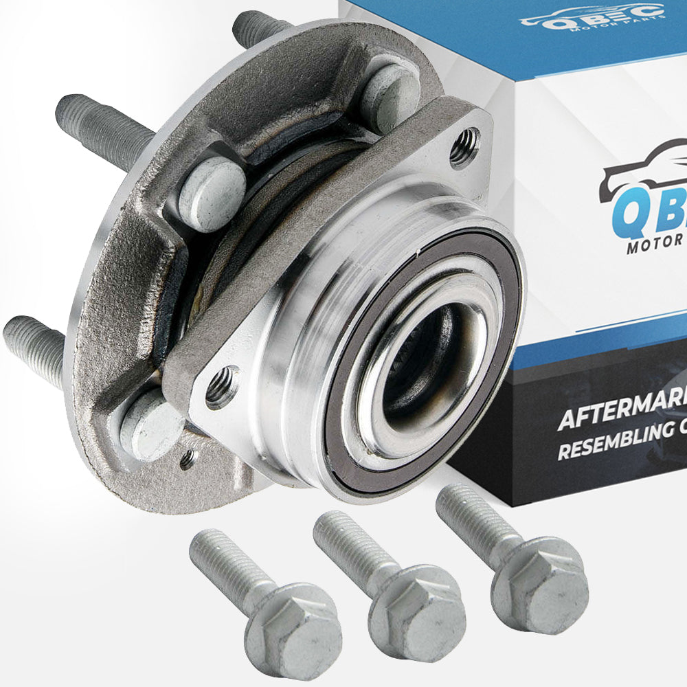 Front Wheel Hub & Bearing Assembly For 4WD Vehicles With ABS - Left Or Right Side - View #4