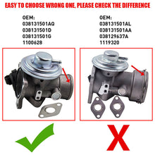 Kép betöltése a galériamegjelenítőbe: egr-valve-for-vw-038131501g-038131501aq-038129637b
